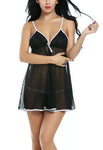 sexy women babydoll nightwear lingerie