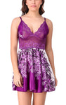 women satin babydoll nightwear lingerie