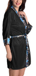 Women satin nightwear robe