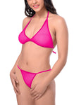 Women sexy see through bra panty