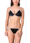 women satin bra panty set sexy bikini