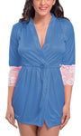 Women satin nightwear robe 