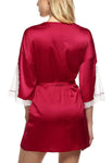 Women satin nightwear robe