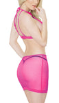 women sexy babydoll lingerie fishnet lingerie