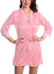 Women satin nightwear robe