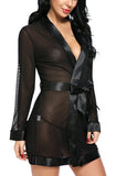 sexy women robe babydoll nightwear lingerie