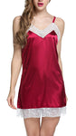 women sexy satin nightwear lingerie