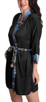 Women satin nightwear robe