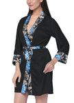 Women satin nightwear robe