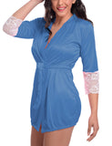 Women satin nightwear robe 