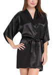 women satin robe nightwear kimonos