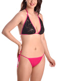 Women sexy bra panty lingerie set