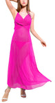Women long gown babydoll lingerie with panty