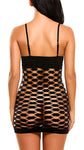 fishnet babydoll