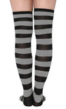 Xs and Os Women Over the Knee Multicolor Stripe Socks