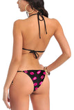 Xs and Os Women's Embellished Bikini Bra Panty Lingerie Set