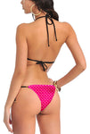 Xs and Os Women's Embellished Bikini Bra Panty Lingerie Set