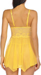 women babydoll nightwear lingerie with g string panty